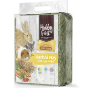 Сено със Зеленчуци Морков и Шипка 1 кг. - HobbyFirst Hope Farms Herbal Hay with Vegetables